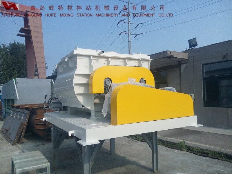 JS750攪拌臂采用偏心式設計，延長使用壽命，青島輝特機械
