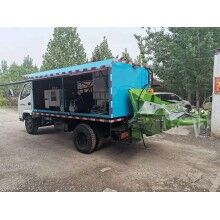  車載式雙噴頭濕噴機(jī)，車載式濕噴臺(tái)車，雙噴頭混凝土濕噴臺(tái)車