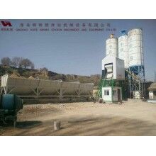 輝特攪拌站50站采用計算機(jī)加儀表的控制系統(tǒng)，計算速度快
