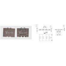 821塑鋼直線(xiàn)鏈板/鏈輪/主動(dòng)輪/被動(dòng)輪